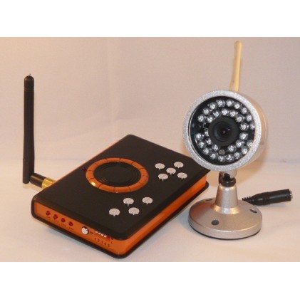 Enregistreur DVR avec camera IR CCD + carte SD 2G Offerte
