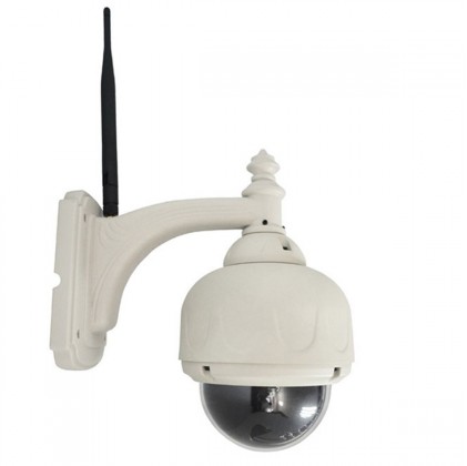 Caméra IP wifi extérieure infra-rouge motorisée Plug and play