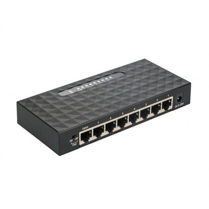 Switch POE 6 ports 10/100 Mbps