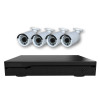 Système vidéosurveillance NVR 6 canaux + 4 caméras 720P / POE