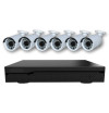 Système vidéosurveillance NVR 6 canaux + 6 caméras 720P / CPL