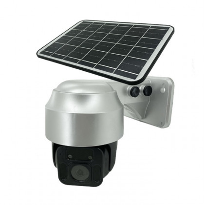 Caméra surveillance solaire infrarouge extérieure HD