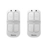 Lot de 2 Télécommandes design 4 fonctions pour Alarme DNBi / ICE-Bi / SHBi
