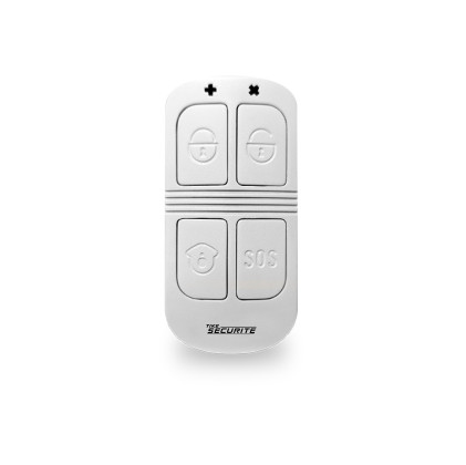 Télécommande design 4 fonctions pour Alarme MN / DNBi / ICE-Bi / SHBi
