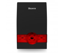 Sirène 100db sur batterie avec flash sans fil noire pour alarme DNB / ICE-B / SHB