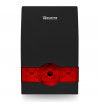 Sirène 100db sur batterie avec flash sans fil noire pour alarme DNB / ICE-B / SHB
