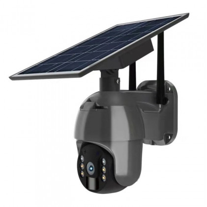 Caméra de surveillance factice extérieur energie solaire sans fil