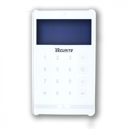 Clavier sans fil OS503R blanc avec batterie rechargeable et tag RFID pour modèle MN209 / DNB / ICE-B / SHB