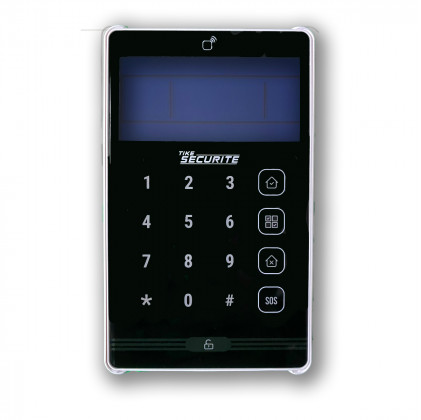 Clavier sans fil OS503R noir avec batterie rechargeable et tag RFID pour modèle MN209 / DNB / ICE-B / SHB