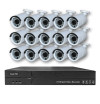 Système vidéosurveillance NVR 15 caméras 2MP - 16 switchs