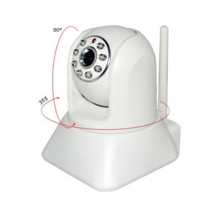 Caméra IP motorisée intérieur Plug & play