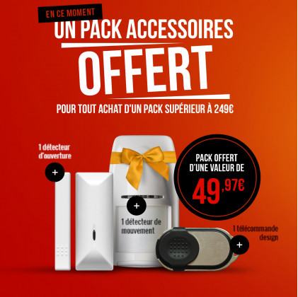 Pack accessoires offert