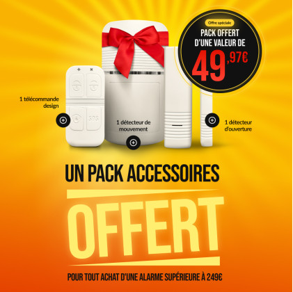 Pack accessoires offert