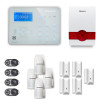 Alarme maison sans fil RTC/IP et option GSM ICE-B avec sirène autonome avec Flash 