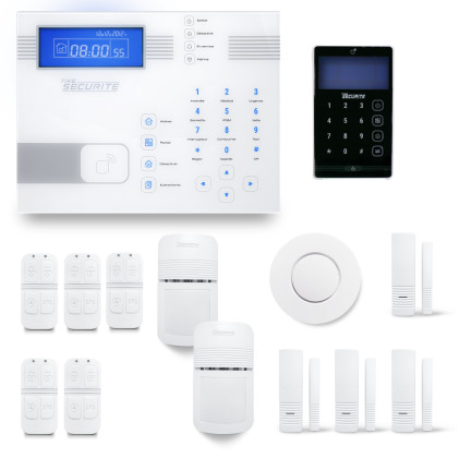 Alarme maison sans fil GSM modèle SHBi4