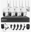 Système Vidéosurveillance WiFi 6 NVR - caméra Motorisée - Application TUYA