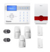 Alarme maison sans fil RTC/IP et option GSM ICE-Bi35