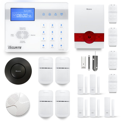 Alarme maison sans fil RTC/IP et option GSM-4G ICE-Bi32