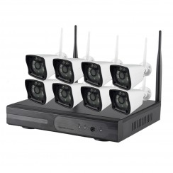 Système vidéosurveillance NVR 8 canaux + 8 caméras WIFI