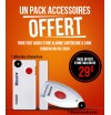 Pack accessoires panique offert