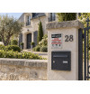 Plaque alarme maison « Site Protégé » – 13 × 10 cm
