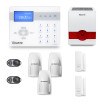 Alarme maison sans fil RTC/IP et option GSM-4G ICE-Bi45