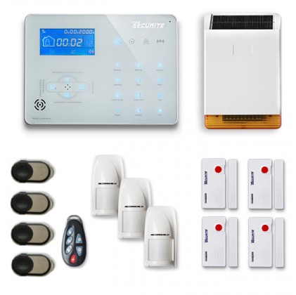 Alarme maison sans fil RTC/IP et option GSM ICE-B49