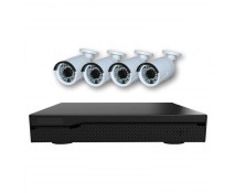 Système vidéosurveillance NVR 6 canaux + 4 caméras