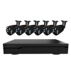 Système vidéosurveillance NVR 6 canaux + 6 caméras flash