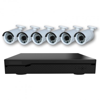 Système vidéosurveillance NVR 6 canaux + 6 caméras