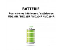 Batterie pour sirène 