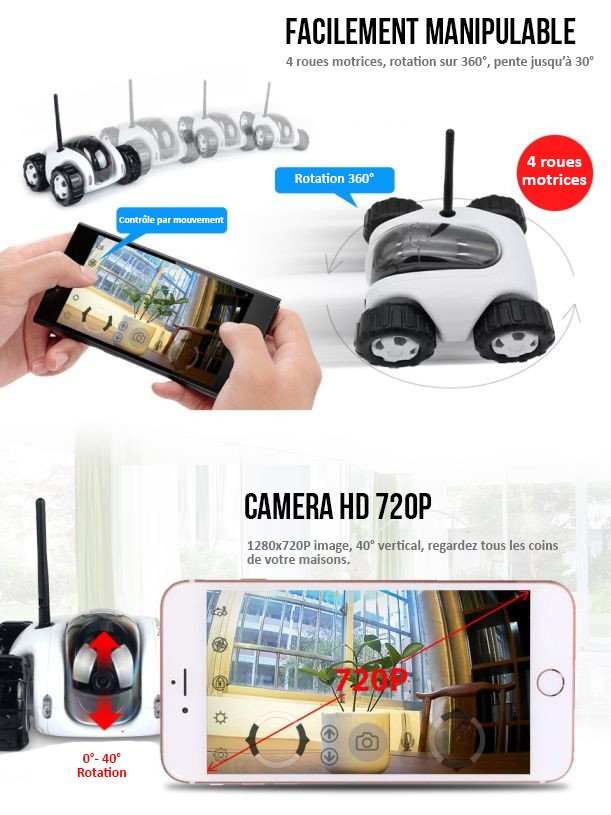 Caméra voiture Tike Sécurité application mobile