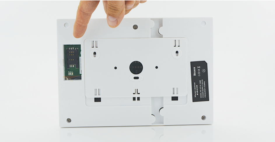 Insertion carte sim pour centrale alarme