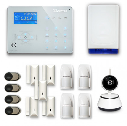 Alarme maison sans fil RTC/IP et option GSM ICE-B62