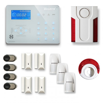 Alarme maison sans fil RTC/IP et option GSM ICE-B67