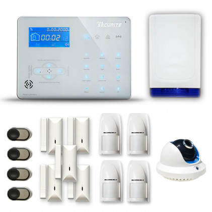 Alarme maison sans fil RTC/IP et option GSM ICE-B162