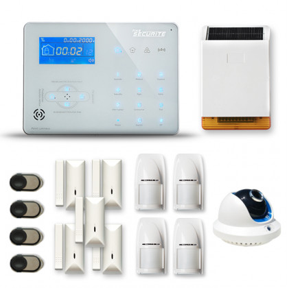 Alarme maison sans fil RTC/IP et option GSM ICE-B163
