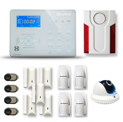 Alarme maison sans fil RTC/IP et option GSM ICE-B164
