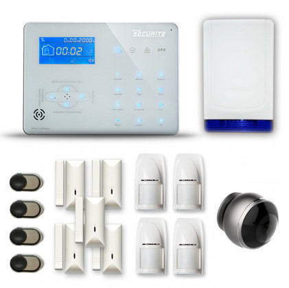 Alarme maison sans fil RTC/IP et option GSM ICE-B262