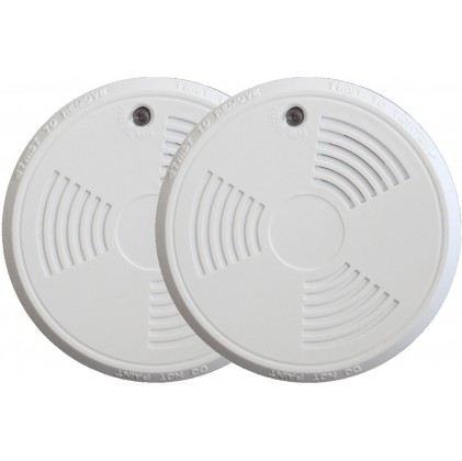 Pack de 2 détecteurs de fumée tike sans fil norme EN14604