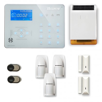 Alarme maison sans fil RTC/IP et option GSM ICE-B45