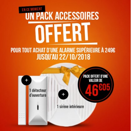 Pack accessoires offert