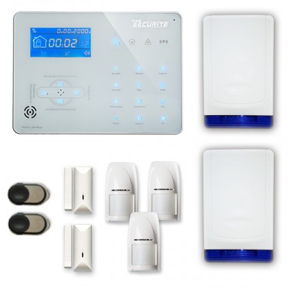 Alarme maison sans fil RTC/IP et option GSM ICE-B55