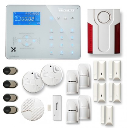 Alarme maison sans fil RTC/IP et option GSM ICE-B112