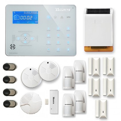 Alarme maison sans fil RTC/IP et option GSM ICE-B142