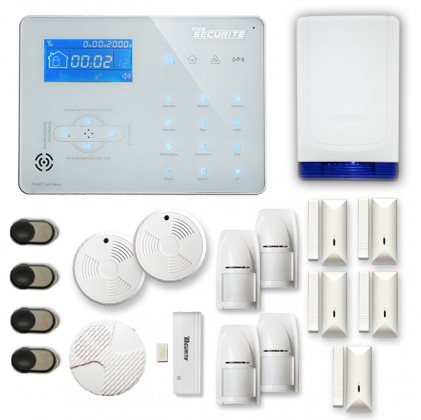 Alarme maison sans fil RTC/IP et option GSM ICE-B132