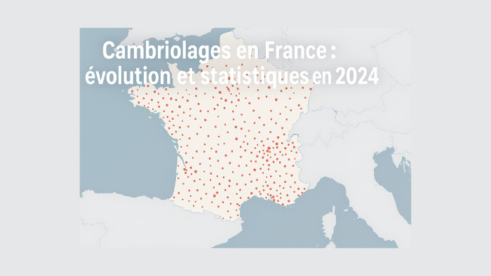 Les cambriolages en 2024 : Tendances et statistiques