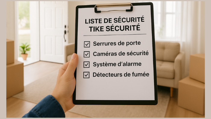 Check-list de sécurité pour emménager dans un nouveau logement