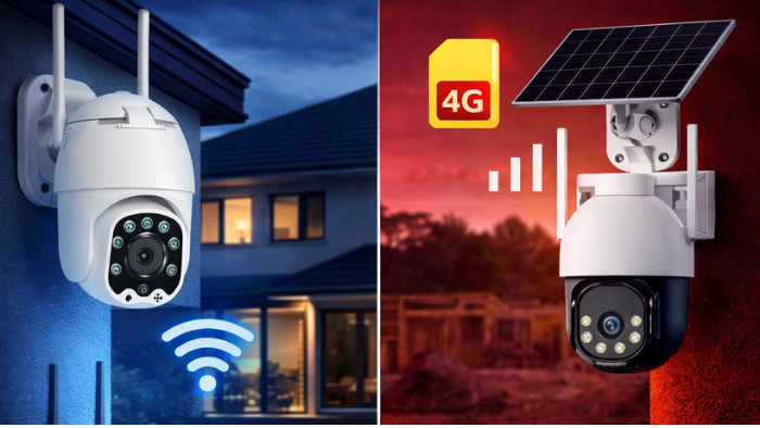 Caméra 4G ou caméra WiFi : laquelle choisir pour sécuriser efficacement votre maison ?