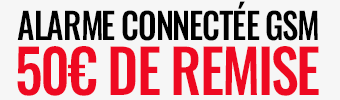 Pilotez votre alarme via une application mobile ! 50€ de remise pour l'achat d'une alarme DNB option GSM avec le code DNB50 ! Valable jusqu'au 7 juin 2023 - Non cumulable